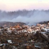 Свалка в Черняховске продолжает дымить и принимать отходы